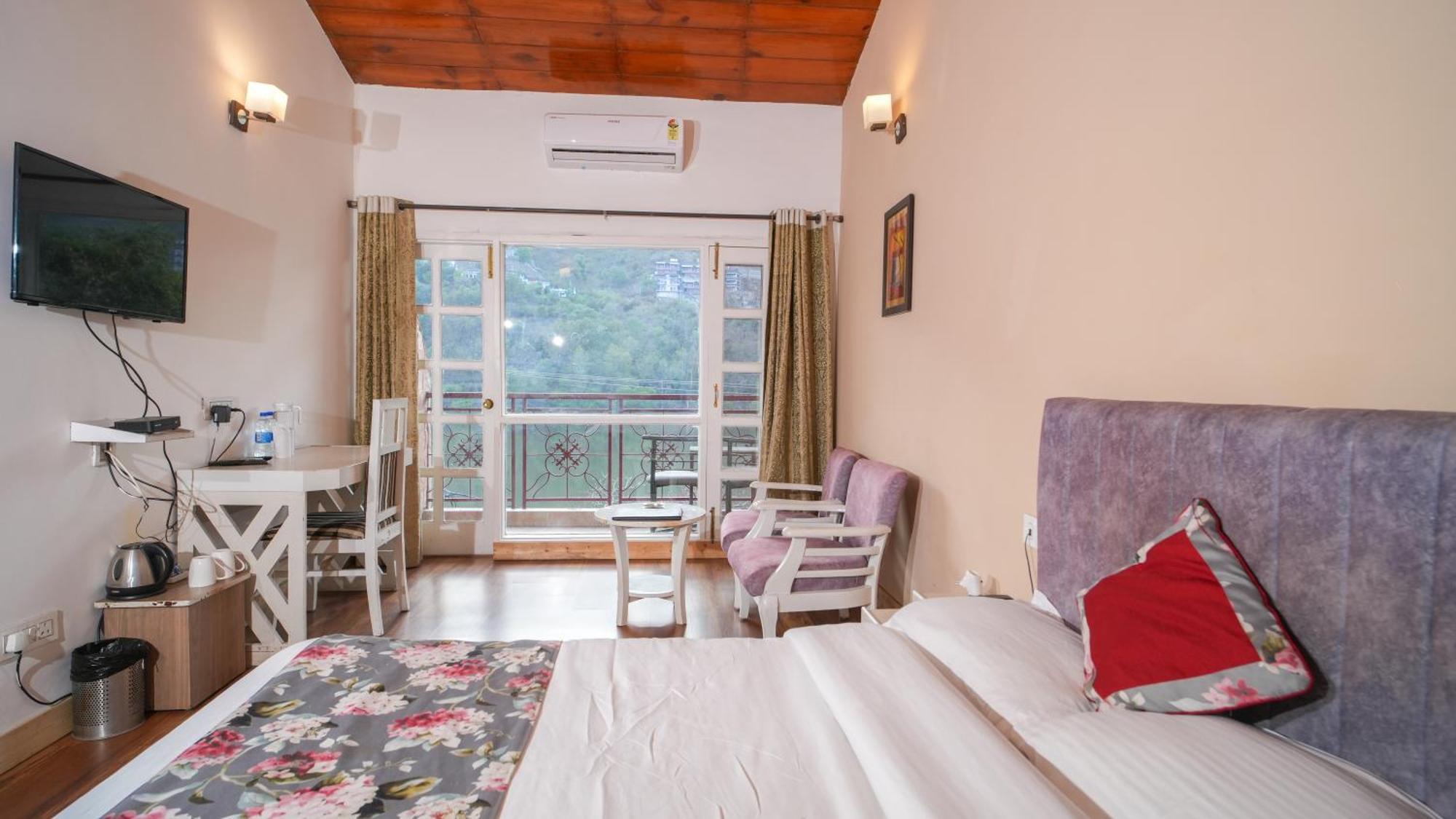 Neelesh Inn- A Luxury Lake View Hotel- 20 Kms From Nainital Bhīm Tāl Exterior foto